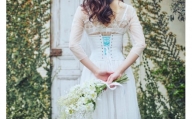 【君津市製】Enchanted corset ミスグレース 色：ホワイトブーケ Mサイズ 日本製 コルセット