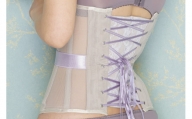 【君津市製】Enchanted corset シルフィード 色：スイートラベンダー XXS サイズ 日本製 コルセット