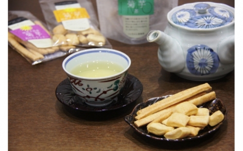 菊芋茶と菊芋クッキーのおやつセット_1143R 56175 - 大分県国東市