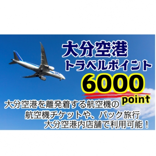 返礼品詳細ページ Au Pay ふるさと納税 大分空港利用限定 新トラベルポイント 6000p