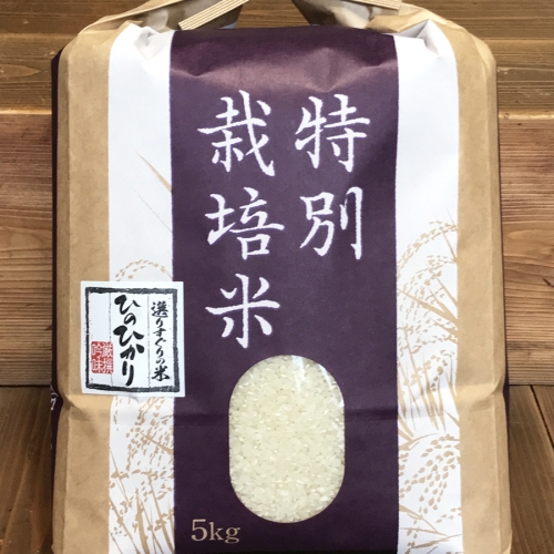 【令和5年度産】奈良県産　特別栽培米　ひのひかり　10kg（5kg×2） 565574 - 奈良県広陵町