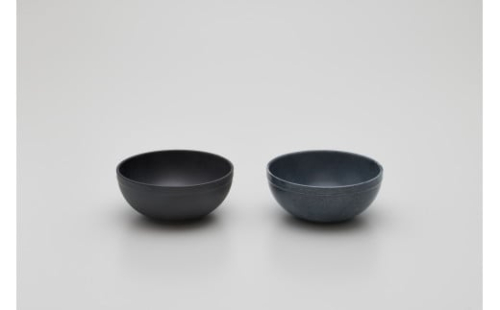 2016/ TY Bowl Set【2016/オリジナル】有田焼 食器 器 鉢 小鉢 ボウル 2個 ブラック グレー シンプル AA29-11 565797 - 佐賀県有田町