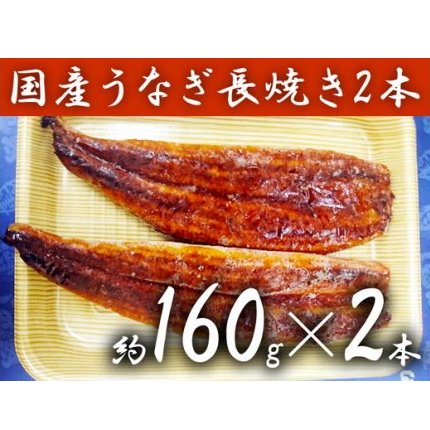a15-034 カネト平田 うなぎ長焼き2本セット約160g×2