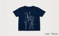 Spiber × 荒井良二　キッズTシャツ　たびのうま（こん) 110cm