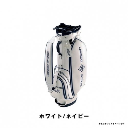 DZ12_Stylish Stand Bag 9型 DCC759 ホワイト×ネイビー 569831 - 茨城県古河市