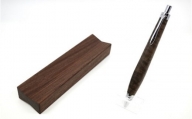 CHIGIRI ブラックウォルナット　木軸ボールペン＆ペントレイセット