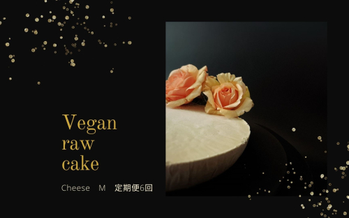EG071_腸や皮膚の健康を維持する栄養素＜食物繊維7.4g、亜鉛8.5mg＞☆美容と健康に良いVegan raw cakeレアチーズ【M】【隔月発送】【定期便全6回】 574497 - 佐賀県みやき町