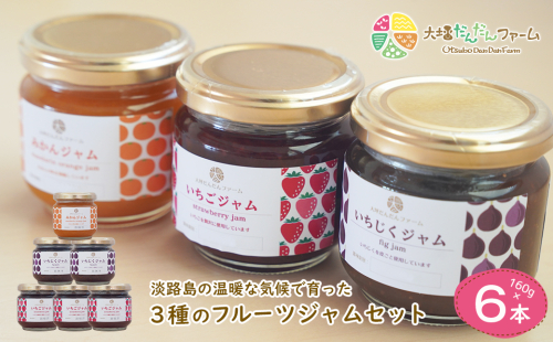 淡路島の温暖な気候で育ったいちご・いちじく・みかんを使った３種のフルーツジャムセット 574718 - 兵庫県淡路市