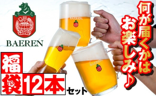 【ベアレンビール】 缶ビール & 瓶ビール おまかせ 12本 詰め合わせ 【お酒の福袋】 577631 - 岩手県雫石町