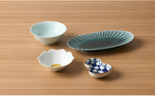 【梶謙製磁社】有田焼 毎日の暮らしを楽しむ器 4点セット 食器 器 うつわ 陶磁器 皿 ギフト 贈答 35000円 3.5万円 A35-425 578650 - 佐賀県有田町