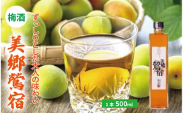 梅酒の味は仁の味。美郷産の梅「鶯宿」を栽培し、3年間熟成して種の中に含まれる仁の味と成分を引き出しました。味は個性が強く濃厚で、ずっしりとした味わいはお酒好きの方におすすめです。※画像はイメージです。