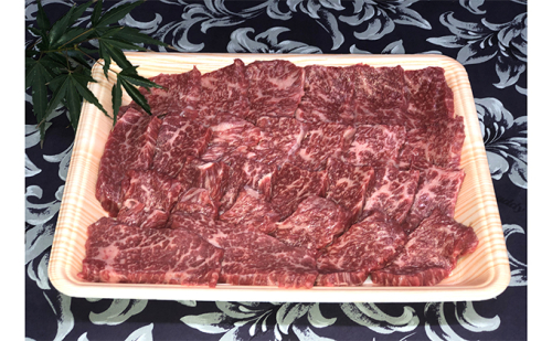 福井県のブランド牛 若狭牛 焼肉用 650g お肉 牛肉 モモ  58243 - 福井県おおい町