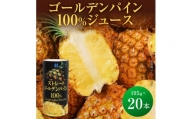 ゴールデンパイン果汁100％ジュース(195g×20本) ギフト用