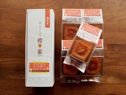 駒ヶ根 あんぽ柿のフロマージュ（5個セット） お菓子 スイーツ 58747 - 長野県駒ヶ根市