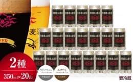 【ふるさと納税】 飛騨高山麦酒 ホワイト・ブラック 飲み比べ20缶セット 350ml×20本 2種 地ビール ビール 麦酒 クラフトビール 飛騨高山