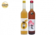 A24-051 鳥取県の美味しい酒　梅酒・ゆず酒　2本セット
