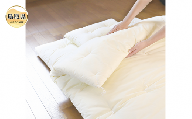 F24-028 伯州綿の布団　掛け敷き布団セット　シングルサイズ