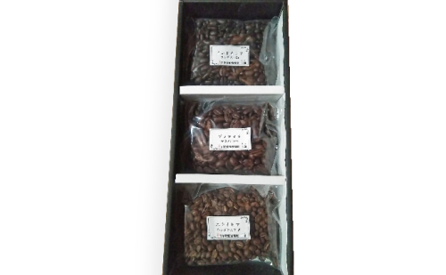 【隔月6回お届け】自家焙煎コーヒー豆おまかせ3種セット(豆)【100g×3袋】 59918 - 静岡県森町