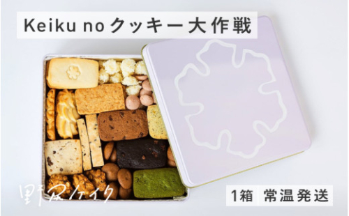 keiku no クッキー大作戦 【野尻ケイク】 / クッキー缶 焼菓子 セット 詰め合わせ ビーガン ヴィーガン グルテンフリー