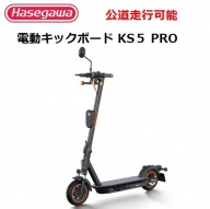 【長谷川工業（Hasegawa)】公道走行が可能な電動キックボード KS5 PRO 電動モビリティ 折り畳み