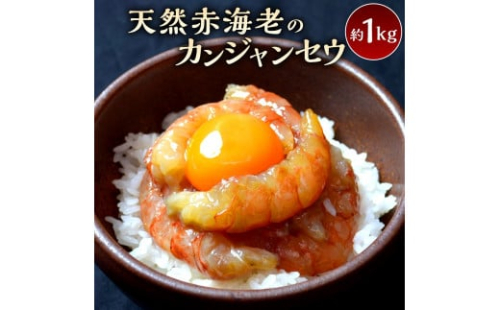 赤海老カンジャンセウ_カンジャンセウ 海老 韓国料理 カンジャンセウ丼 天然赤海老 特製醤油ダレ漬け 海産物 海鮮料理 惣菜 おつまみ ご飯のお供 冷凍 福岡県 久留米市 お取り寄せ お取り寄せグルメ 送料無料_Cs324