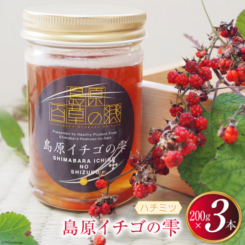 AG123島原イチゴの雫 200g×3本 613460 - 長崎県島原市