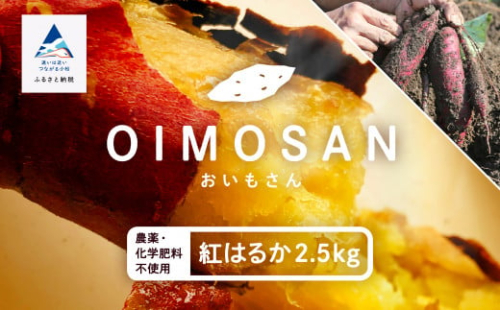 007023.【農薬・化学肥料不使用】ねっとり甘〜い おいもさん（紅はるか） 2.5kg 616487 - 石川県小松市