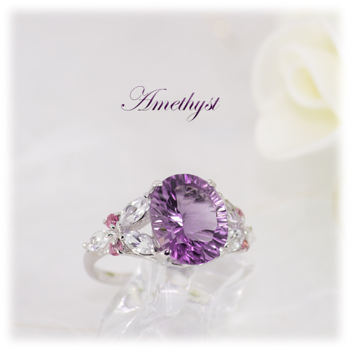 アメジスト リング 4.0ct SV925 （161188） 620509 - 山梨県甲斐市
