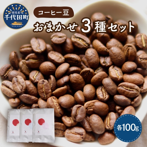 コーヒー豆 おまかせ セット (100g×3種類) 群馬 県 千代田町 627036 - 群馬県千代田町