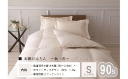 洗いのプロと眠りのプロが届ける尾道ダウンプロジェクトの第一弾。もっと心地よく、さらに清潔に！洗いのプロにより丁寧に仕上げられたダウンを使い眠りのプロが羽毛掛ふとんを仕上げました○使用する羽毛は尾道の地