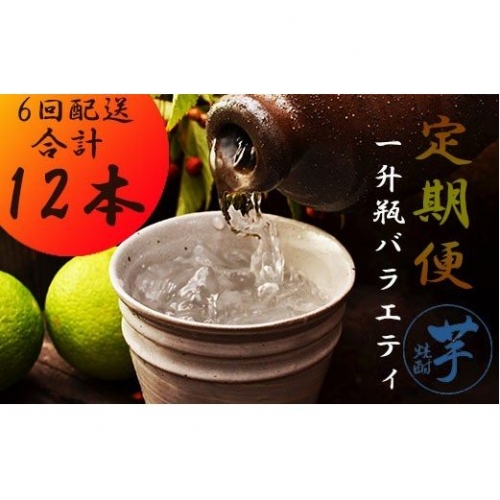GG-0019 定期便【6回配送】芋焼酎 一升瓶 バラエティ定期便【合計12本】