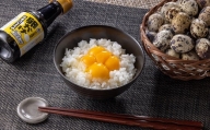 【健康的な朝食に】生産量日本一！豊橋のうずら卵かけごはんセット