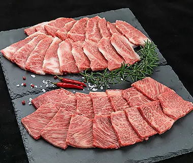 【熊野牛】焼肉セット 約1kg 636241 - 和歌山県美浜町