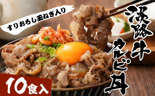 淡路牛カルビ丼の具 160ｇ×10食　　[冷凍食品 丼ぶり] 636405 - 兵庫県淡路市