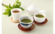 【ハラール認証茶】中山吉祥園 こだわりの八女茶ティーバック 3種セット( 朝露 ・ 玄米茶 ・ ほうじ茶 ) 緑茶 ティーパック