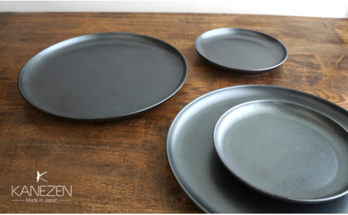 金善製陶所 フラット皿 2サイズ 4点セット 有田焼 A35-213 636863 - 佐賀県有田町