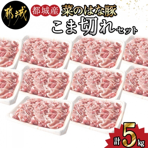 「菜のはな豚」こま切れ5kg_MA-3113 63745 - 宮崎県都城市