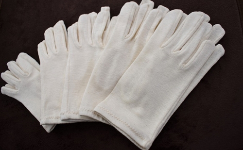 自然の肌触りオーガニックコットン手袋（3双） 63800 - 香川県東かがわ市