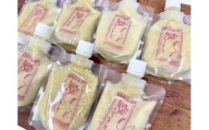 甘酒「麹の声きいちゃいました。」  川越藩のお蔵米と麹のみで造った無加糖の甘酒（ノンアルコール）パウチタイプ（130ｇ）の7本セット　