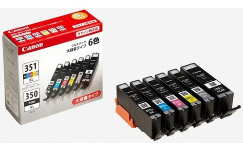 No.2565キャノン インクタンク BCI-351XL+350XL/6MP 641522 - 福島県福島市