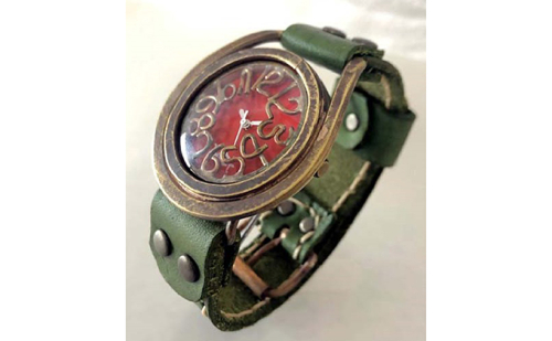 HR24の手作り時計　C（男女兼用）オリブ ファッション小物 雑貨 日用品  64222 - 広島県安芸高田市