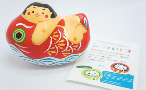 【 小豆島 】端午の節句のお祝いに 【5個限定】張り子［金太郎と鯉のぼり］ 人形 民芸品 工芸品  64356 - 香川県土庄町
