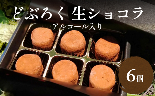 どぶろくの生ショコラ6個入り(アルコール入り) 645986 - 富山県氷見市