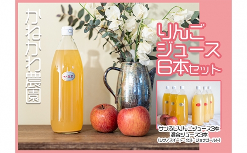 りんごジュース6本セット 649947 - 長野県小諸市