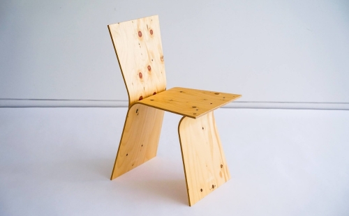 (22030002)隈研吾氏デザインの椅子「マゲマゲ」 654988 - 北海道東川町