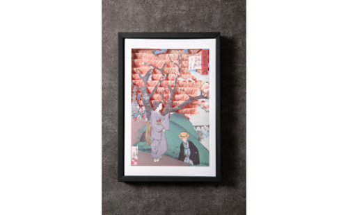 Art Beef Gallery『東京隅田堤のさくら』近江牛A5ランクサーロイン【500g】【E024U】 655578 - 滋賀県近江八幡市