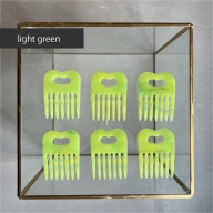 アクリル製 ヘアコーム light green（ライトグリーン） ヘアアクセサリー eME　tayu