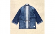 CK67【岡山デニム】“DENTO BLUE”  着物ジャケット [長袖] ／ サイズ大
