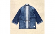 CK67【岡山デニム】“DENTO BLUE”  着物ジャケット [長袖] ／ サイズ特大