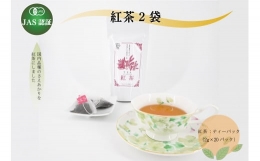 【ふるさと納税】【JAS認証】紅茶 ２セット